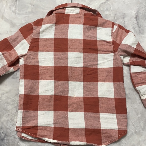 Toddler boy flannel- gently used - Picture 3 of 4